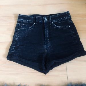 High waisted Denim Shorts